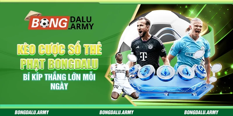 Kèo cược số thẻ phạt Bongdalu - Bí kíp thắng lớn mỗi ngày