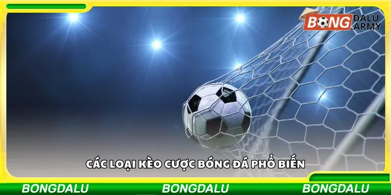 Các kiểu kèo phổ biến khi cược đội trụ hạng