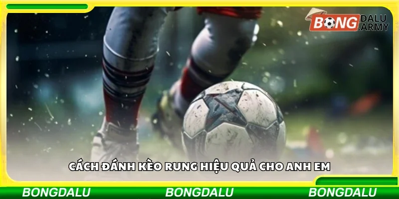 Chi tiết cách đánh kèo rung hiệu quả cho anh em